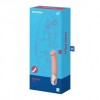 Vibrator Clitoris Satisfyer Master, Silicon, 23.5cm, Reincarcabil USB, 12 Functii, Rezistent Apa