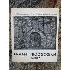 ERVANT NICOGOSIAN CATALOG EXPOZITIE OCTOMBRIE 1988 GALERIA SIMEZA