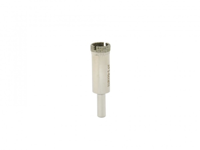 Carota diamantata pentru placi de gresie, ceramica, marmura, 14mm, Geko, G65014
