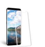Folie de sticla, case friendly, pentru Samsung Galaxy S8, GloMax 3D Transparent