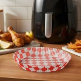 Hartie de copt pentru Air fryer - pentru gatit fara ulei - carouri, rotund - 20 cm - 50 bucati pac