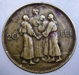 R.180 ROMANIA MIHAI I 20 LEI 1930 HORA