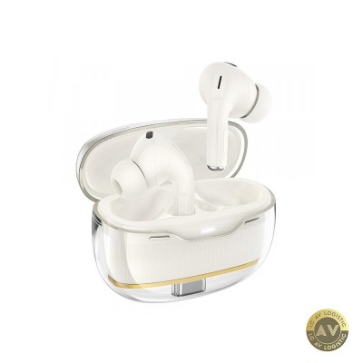 Handsfree Bluetooth HOCO EW54 (Versiune Milky White) TWS Alb foto