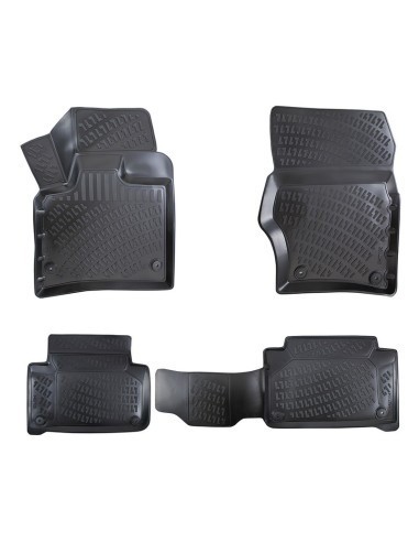 Set covorase auto din cauciuc tip tavita pentru Audi Q7 I (Typ 4L) 2005-2015