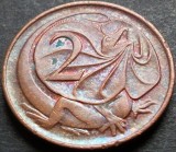 Cumpara ieftin Moneda 2 CENTI - AUSTRALIA, anul 1966 *cod 3911 - patina naturala, Australia si Oceania