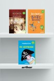Pachet Funny Green ( Nic Năstrușnic, Băiatul cu rochie, Sconcs și viezure) - David Walliams, Francesca S..., Arthur