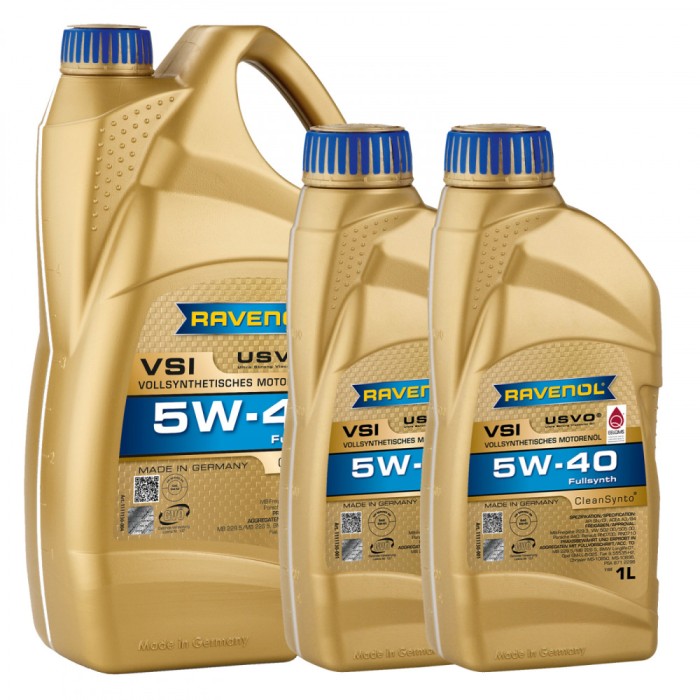 Pachet 6 litri Ulei Ravenol VSI USVO 5W40