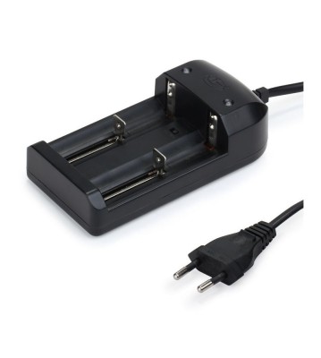 Incarcator dublu pentru acumulator reincarcabil Li-ion CR123A 16340 14500 18650-Tip EU Conector foto