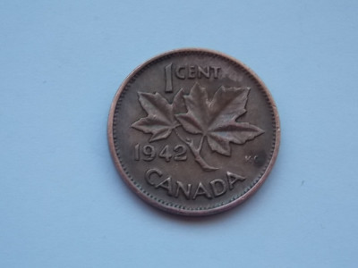 1 cent 1942 Canada foto