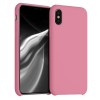 Husa pentru Apple iPhone X / iPhone XS, Silicon, Roz, 42495.212, Carcasa, Kwmobile