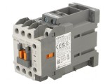 Contactor cu 3-poluri și 3 contacte auxiliare: 12VDC 22A