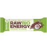 Baton Energizant cu Nuca de Cocos si Cacao Bio Raw Energy 50 grame Bombus, Bombus Natural Energy