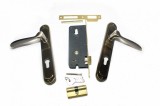 Broasca usa cu butuc (yala) si silduri L11 AB &ndash; set complet cu cilindru si chei