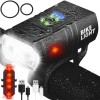 Set far si stop, MT MALATEC, incarcare USB, autonomie 4 ore, 6/7 moduri iluminare, IPX6