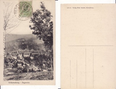Sighisoara- Vedere generala- TCV foto
