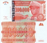 ZAIR 100.000 nouveaux zaires 1996 UNC!!!