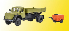 Magirus Deutz cu platforma si compresor H0 (1:87) KIBRI 14045 foto