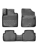 Set covorase auto din cauciuc tip tavita pentru Hyundai Santa Fe IV Petrol Version 2018-