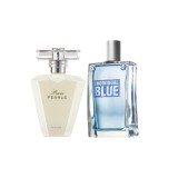 Cumpara ieftin Set parfum dama si barbat, Rare Pearls 50 ml si Individual Blue 100 ml