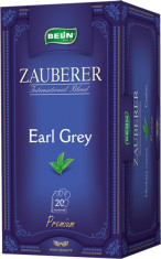 Ceai Zauberer Earl Grey 20 pl, 40 gr, + 1 cutie Verde cu lamaie Zauberer GRATUIT foto