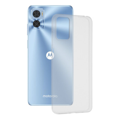 Husa Silicon Motorola Moto E22 Moto E22i Transparenta CSTH foto