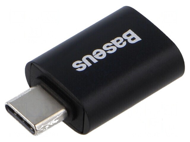 Adapter USB 3.2 Gen 2 USB A la USB C negru