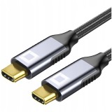 Cablu Co2 Usb-C &Icirc;ncărcare Rapidă Thunderbolt 3 10Gbps 100W Usb Tip C 4K 3M