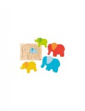 Puzzle stratificat Elefantii, Goki