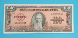 Cuba 100 Pesos 1959 &#039;Aguilera&#039; aUNC serie: A368933A