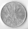 Moneda 10 lire 1949 - Italia, Europa, Aluminiu