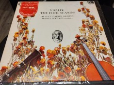 Vinil &amp;quot;Japan Press&amp;quot; Vivaldi - Conductor Marcel Couraud ? The Four Seasons (-VG) foto