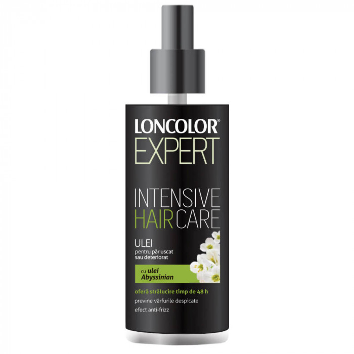 LONCOLOR Expert Ulei Pentru Par Uscat cu Ulei Abyssinian, 100 ml, LONCOLOR Expert Ulei Abyssiniain, LONCOLOR Expert Ulei Pentru Par Uscat, LONCOLOR Ul