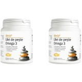 Pachet Ulei de Peste Omega 3 120cps + 120cps