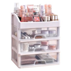 Organizator pentru cosmetice, cufar cu sertare foto