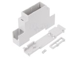 Carcasă pentru Şină DIN, 90mm x 18mm x 53mm, Gri