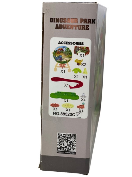 Circuit tobogan mecanic cu dinozauri