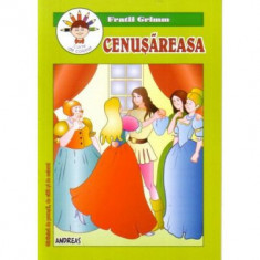 Cenusareasa - carte de colorat A5 - Fratii Grimm