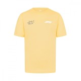 Formula 1 tricou de bărbați RDW Pale Banana F1 2024 - L, Stichd