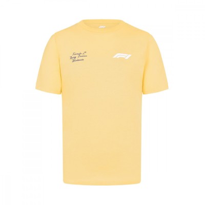 Formula 1 tricou de bărbați RDW Pale Banana F1 2024 - XXL foto