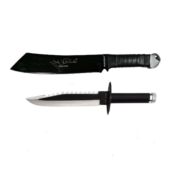 Set cutit First Blood si Mcaeta Rambo, IdeallStore&reg;, Teaca inclusa