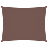Cumpara ieftin Parasolar, maro, 3x4 m, tesatura oxford, dreptunghiular