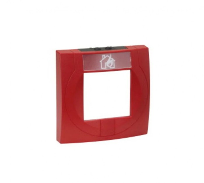 HW Carcasa buton Esser 704900 cu geam rosu sim. RAL