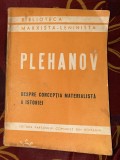 Despre conceptia materialista a istoriei G.V. Plehanov