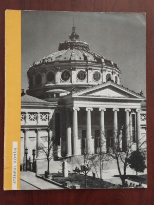 Ateneul Rom&amp;acirc;n - 1965 - Direcția monumentelor istorice foto