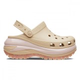 Saboți Crocs Classic Mega Crush Clog Maro - Chai/Multi