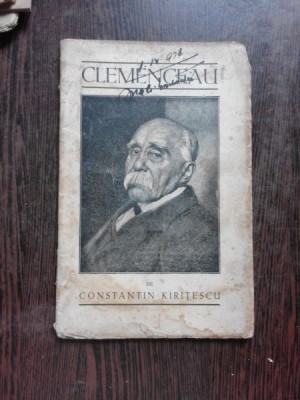 CLEMENCEAU - CONSTANTIN KIRITESCU foto