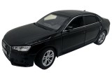 Macheta metal Audi A4 negru cu sunete si lumini deschide usi, capota, portbagaj scara 1:32