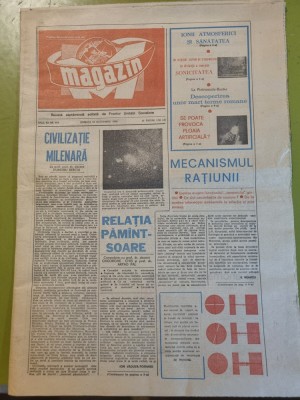 ziarul magazin 16 octombrie 1976-descoperirea termelor romane de la pietroasa foto