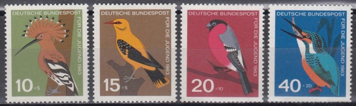Germania 1963 - Păsări, MNH