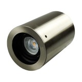 Corp iluminat montaj perete soclu gu10 rotund nichel satinat, V-TAC